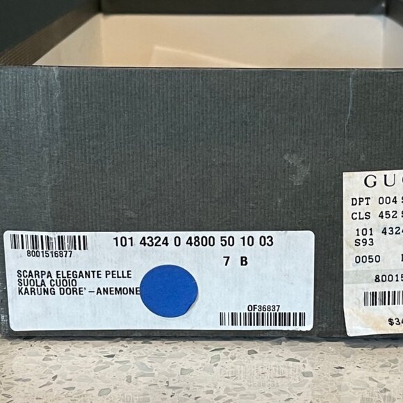 GORGEOUS Gucci Snakeskin Heels/Pumps - VINTAGE 1990's in AMAZING SHAPE - Sz 7B - Picture 11 of 11